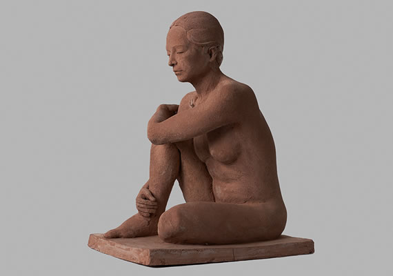 2013. Terracotta. 28x30x45 cm <br>Expuesta en el Museo Europeo de Arte Moderno de Barcelona dentro de la exposición Un segle de escultura catalana (2013)